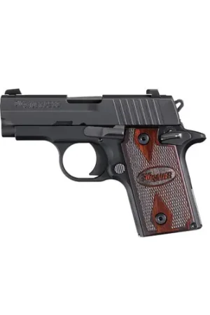 SIG SAUER P238 Rosewood Micro-Compact 380 ACP 2.7" Black 6rd - In Stock